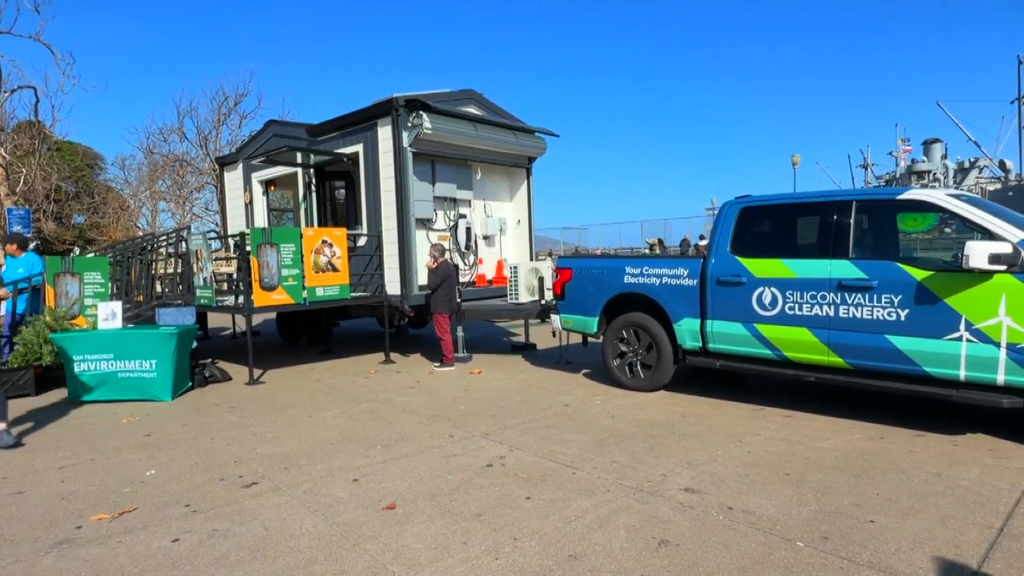 Pop-up all-electric mobile home in San Francisco demonstrates carbon-free buildings of the future — CBS Bay Area (KPIX), Ross Technology news