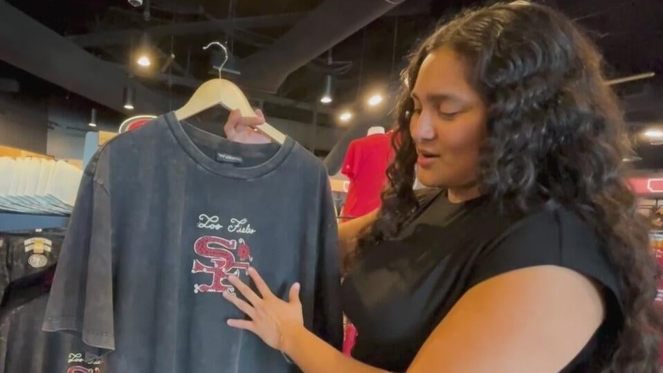 San Francisco 49ers unveil Latino Heritage Collection of team merchandise for "Los Fieles" — CBS Bay Area (KPIX), Ross Sports news