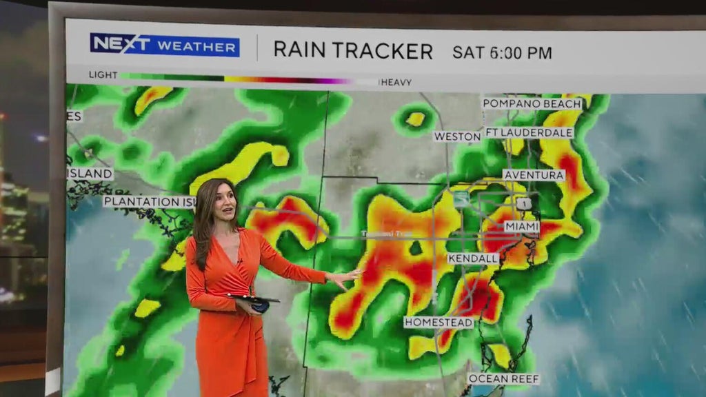 Spotty showers possible in South Florida Thursday before heavy rain, flood threat arrives this weekend — CBS Miami, Ross Sports news