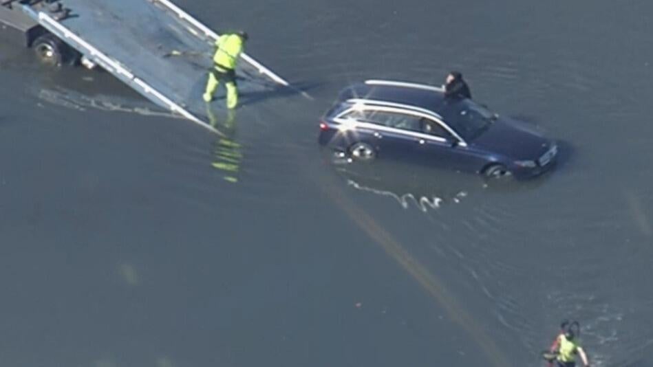 Flooding in parts of Marin County as coastal flood advisory in effect for Bay Area — CBS Bay Area (KPIX), Ross Community news