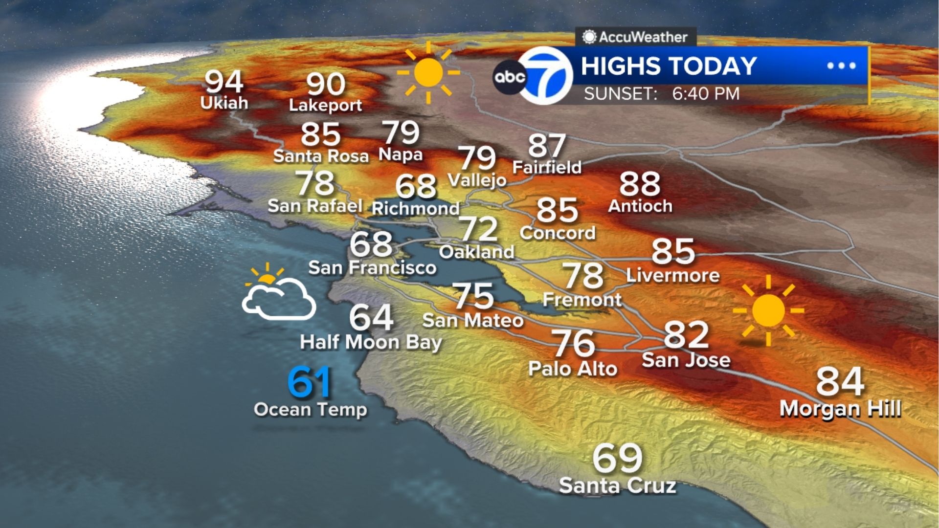 AccuWeather Forecast: Relief from heat is here with fog along the coast
— ABC 7 Bay Area, Ross Community news