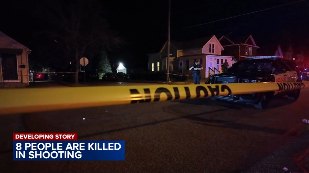 Shooting leaves 9 dead including suspect in Erie, Pennsylvania, police say
— ABC 7 Bay Area