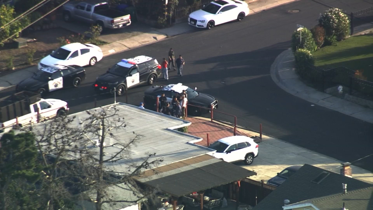 A somber street scene in San Pablo where the accident occurred.
