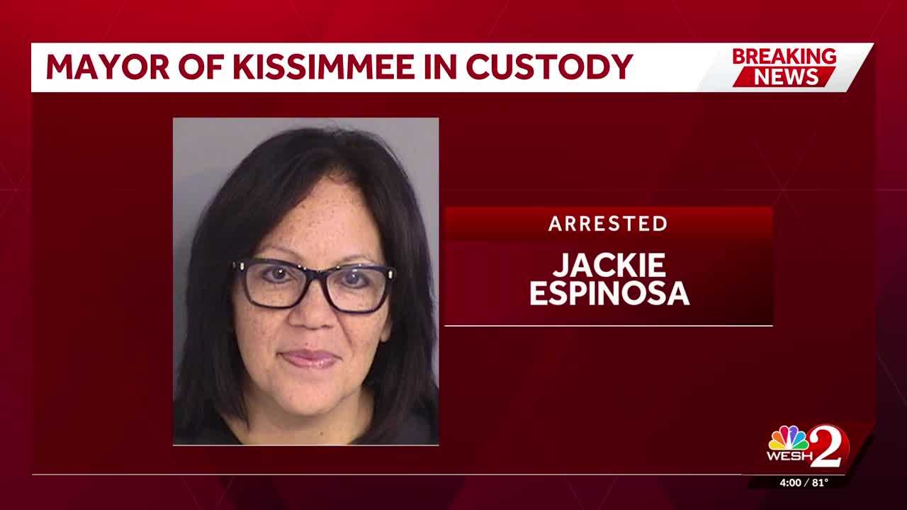 Kissimmee Mayor Jackie Espinosa arrested on grand theft, fraud charges — WESH 2 Orlando, Ross Government news