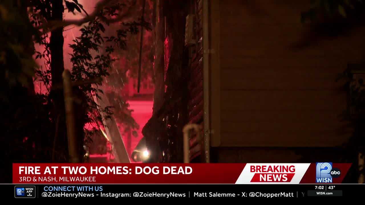 Dog killed during overnight fire that spread from one Milwaukee home to a second — WISN 12 Milwaukee, Ross Community news