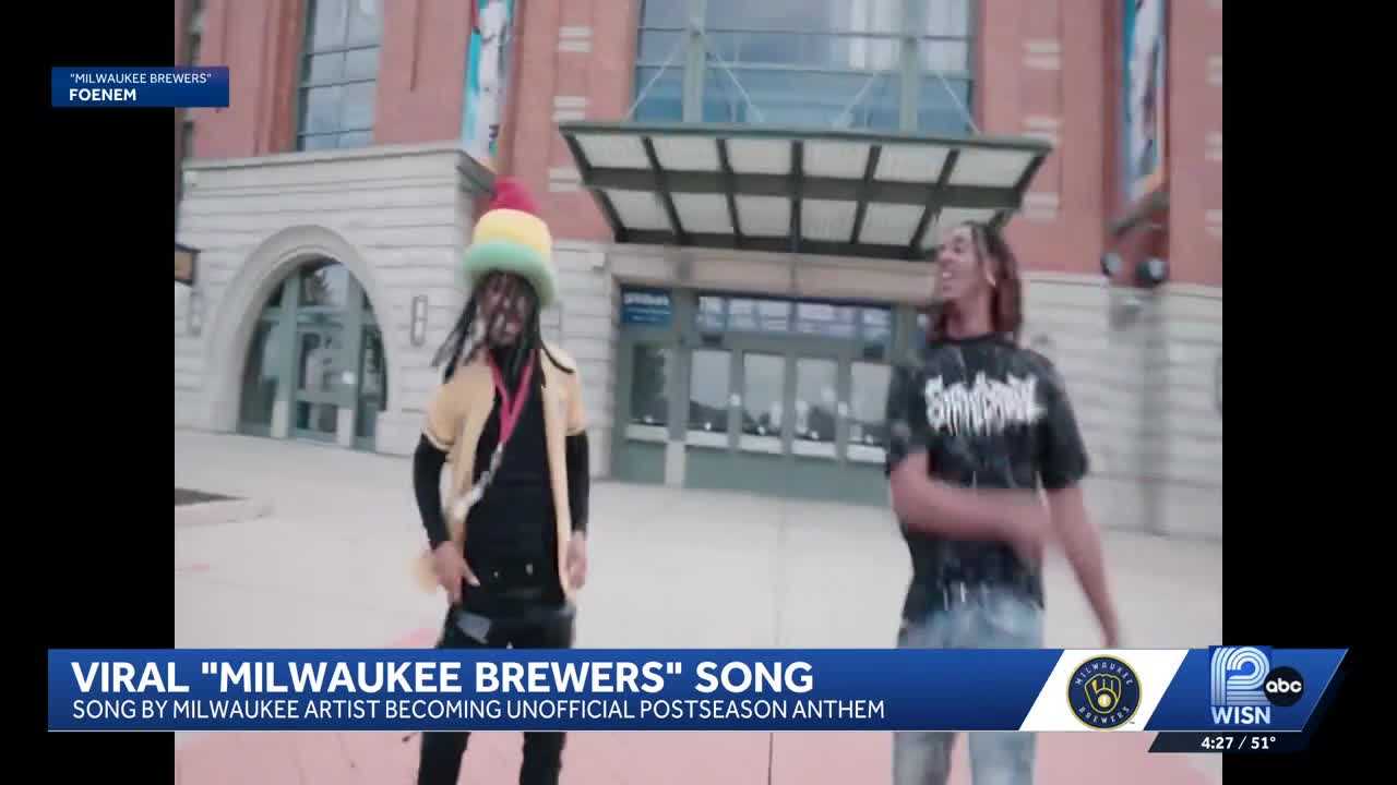 Milwaukee artist Foenem's 'Milwaukee Brewers' song goes viral as Brewers postseason anthem — WISN 12 Milwaukee, Ross Arts news