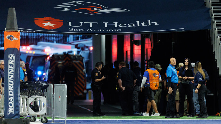 Military member dies after falling while rappelling from Alamodome's ceiling before UTSA vs. Navy game — KENS 5 (San Antonio), Ross Sports news