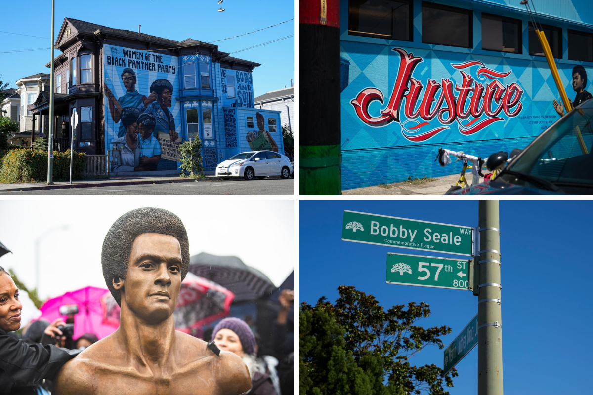 Black Panther Party history is all over Oakland. Here’s where to look — The Oaklandside, Ross Arts news