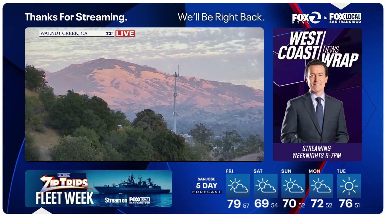 West Coast News Wrap Live — KTVU FOX 2 Bay Area, Ross Community news