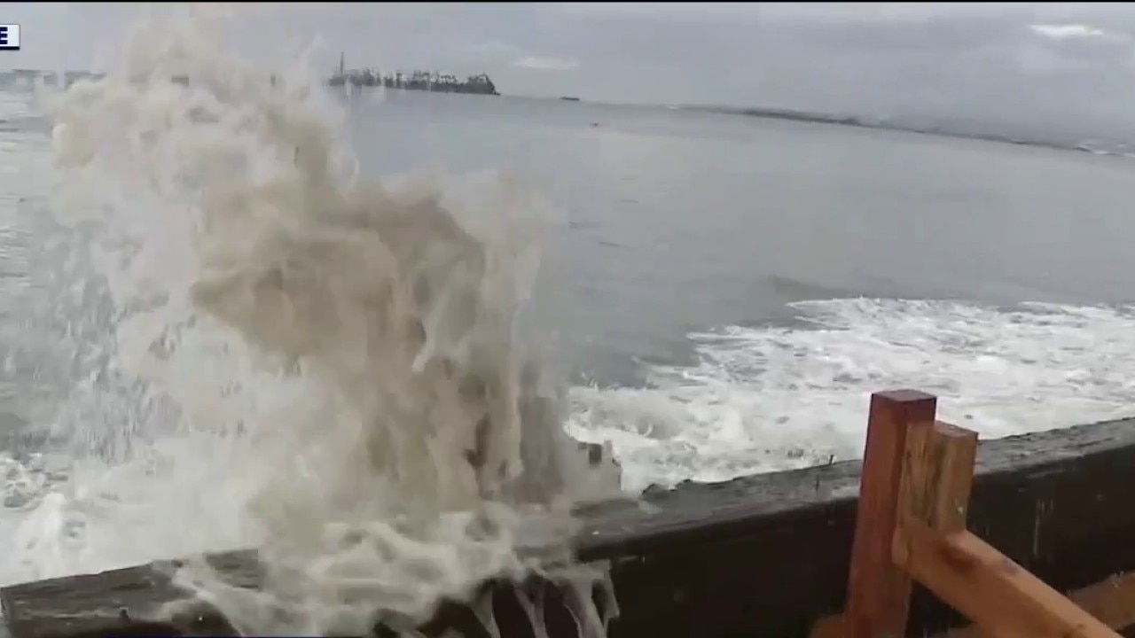 Assessing damages from Tropical Storm Rachel in Long Beach  — KTVU FOX 2 Bay Area, Ross Community news