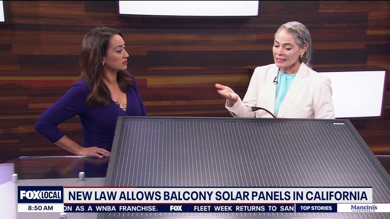How balcony solar panels work, under new California law allowing them — KTVU FOX 2 Bay Area, Ross Community news