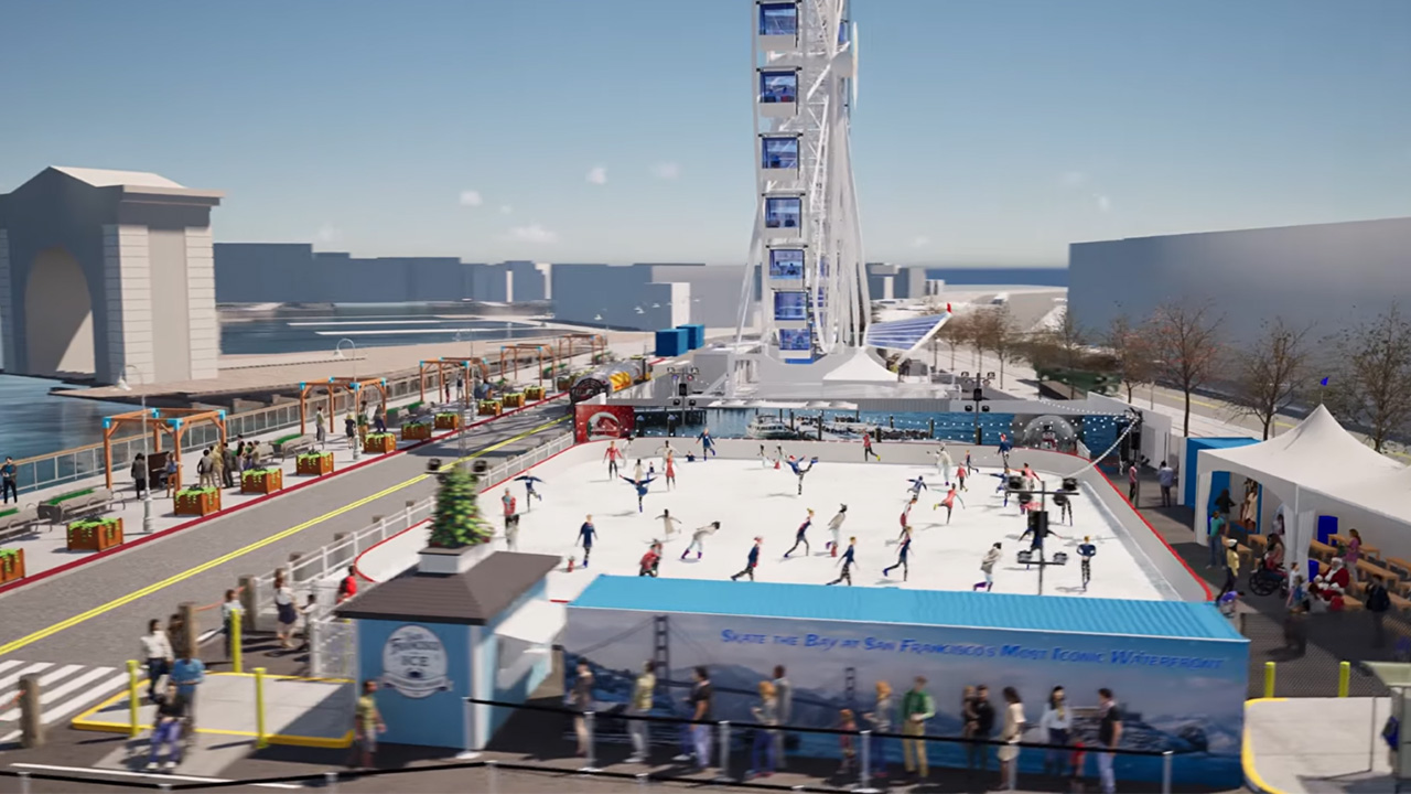Waterfront ice rink: This popular Bay Area destination is getting its first ever ice rink — KTVU FOX 2 Bay Area, Ross Sports news