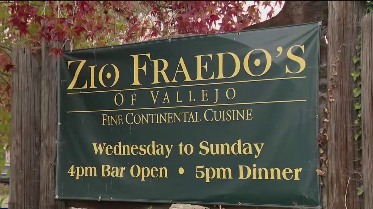 Zio Fraedo’s waterfront restaurant to close Vallejo location after 20 years — KTVU FOX 2 Bay Area, Ross Dining news