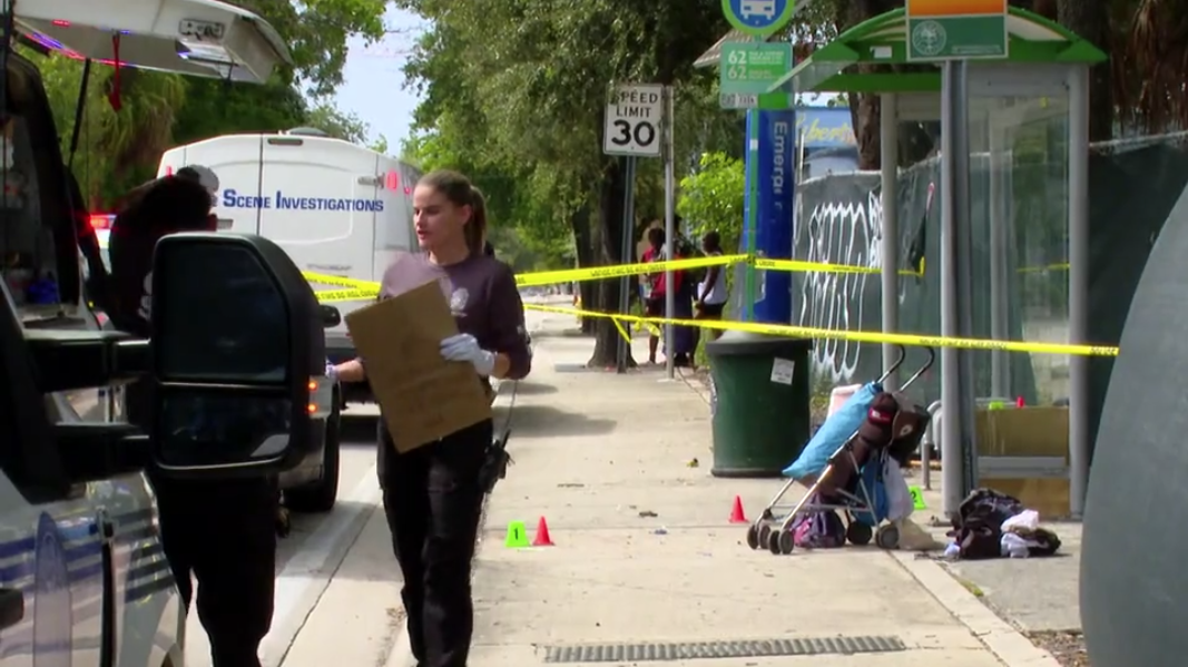 Attacker, victim injured in stabbing at Miami bus stop โ WSVN 7 Miami-Dade, Ross Community news